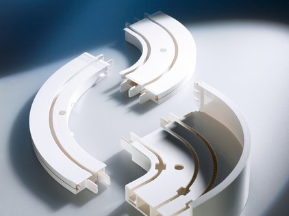 Rundbögen Vorhangschienen