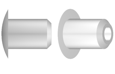 Abdeckstopfen 5 x 8 mm