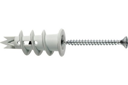 Gipsplattendübel mit Schraube